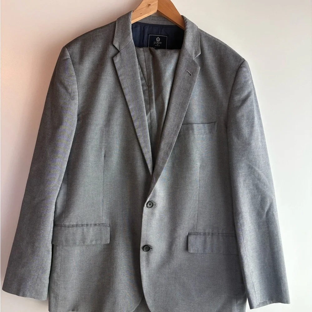 J. Crew Men’s Thompson Cotton Suit